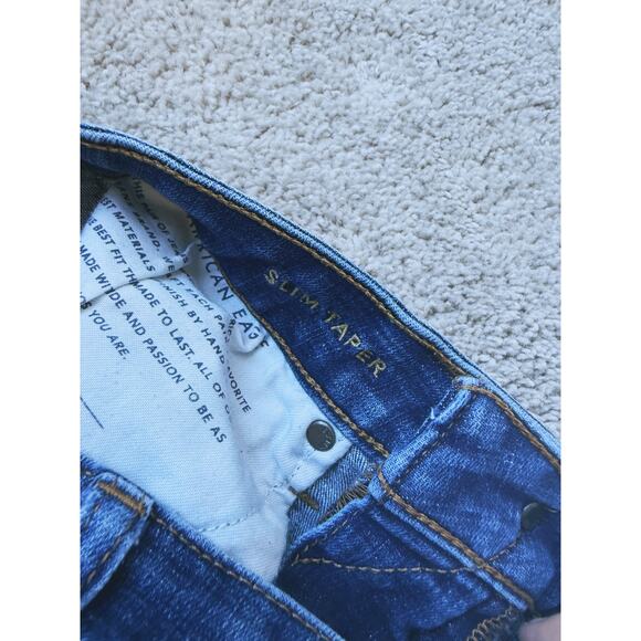 American Eagle Men’s Ne(x)t Level Flex Slim Taper Jeans Blue 28x30 Classic Fall - Picture 6 of 7